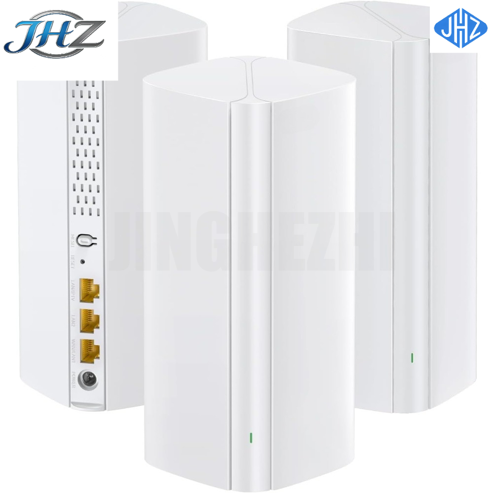 Wifi 6 Mesh System 3 Pack - JHZ untuk Peningkatan Baru-3-Paket, Sistem Mesh