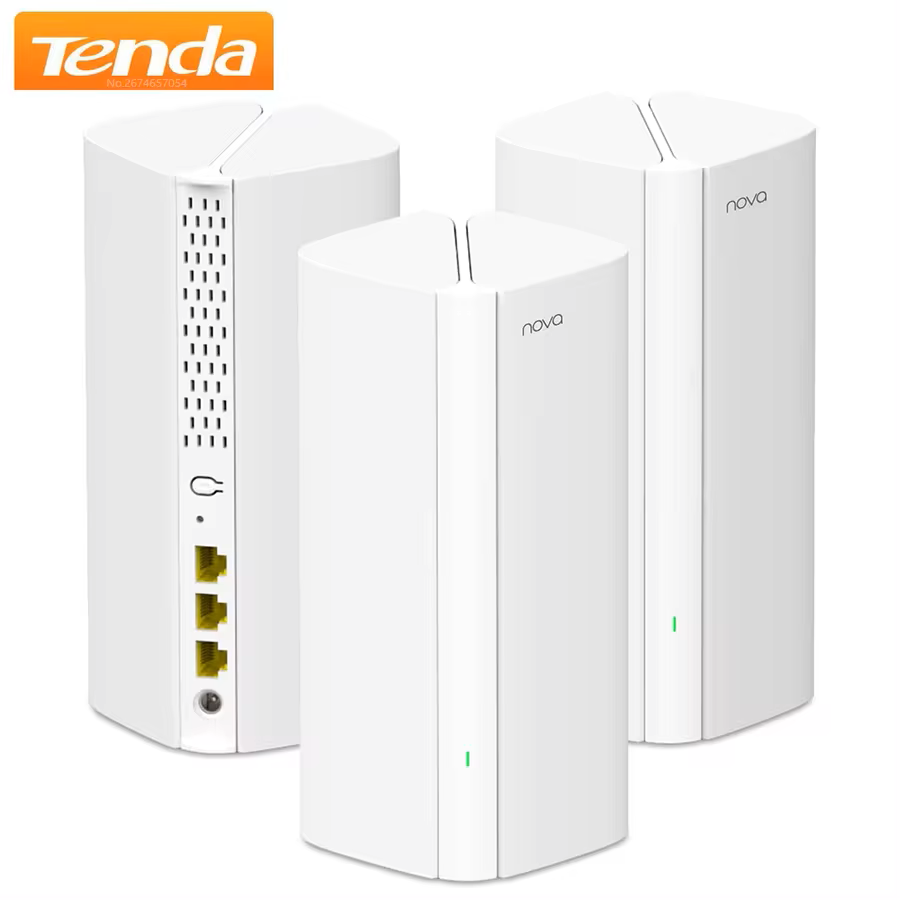 Wifi 6E Router Tri Band 6Ghz - Tenda AX3000 WiFi6 Router Wi-Fi nirkabel