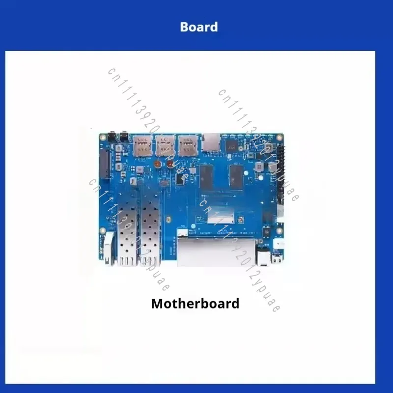 Router With Sfp+ 10G Port - MT7988A, Papan Pengembangan Router Quad-Core, 2×Port