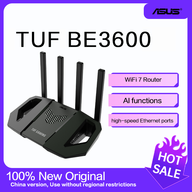 Wifi 6E Router Tri Band 6Ghz - Router ASUS WiFi 7 BE3600 TUF