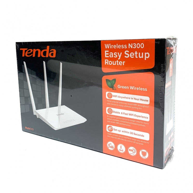 Wifi 6E Router Tri Band 6Ghz - Router Wi-Fi Nirkabel Tenda F3 N300