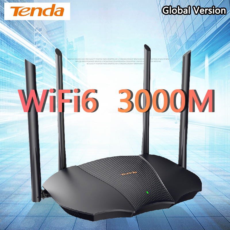 Wifi 6E Router Tri Band 6Ghz - Tenda Asli AX12 Dual Band MESH