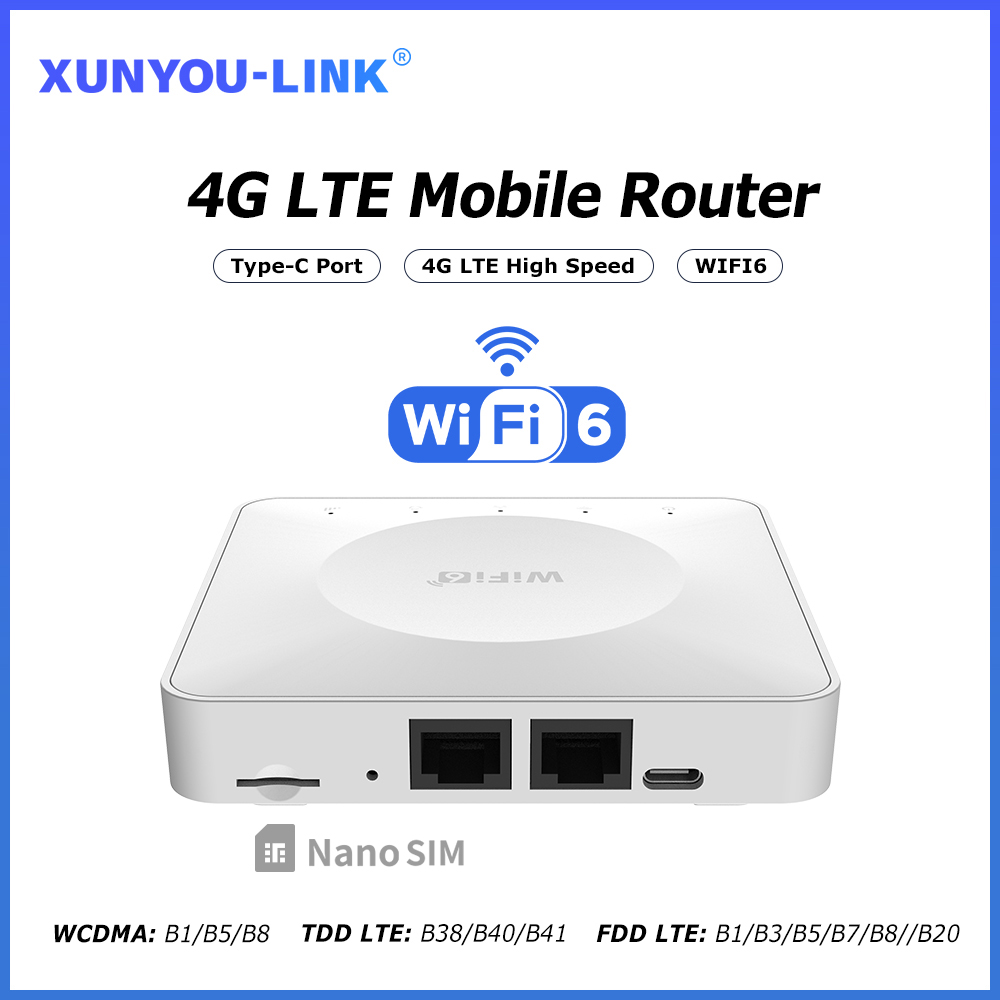 Wifi 6 Mesh System 3 Pack - Router 4G LTE WiFi 6 Modem